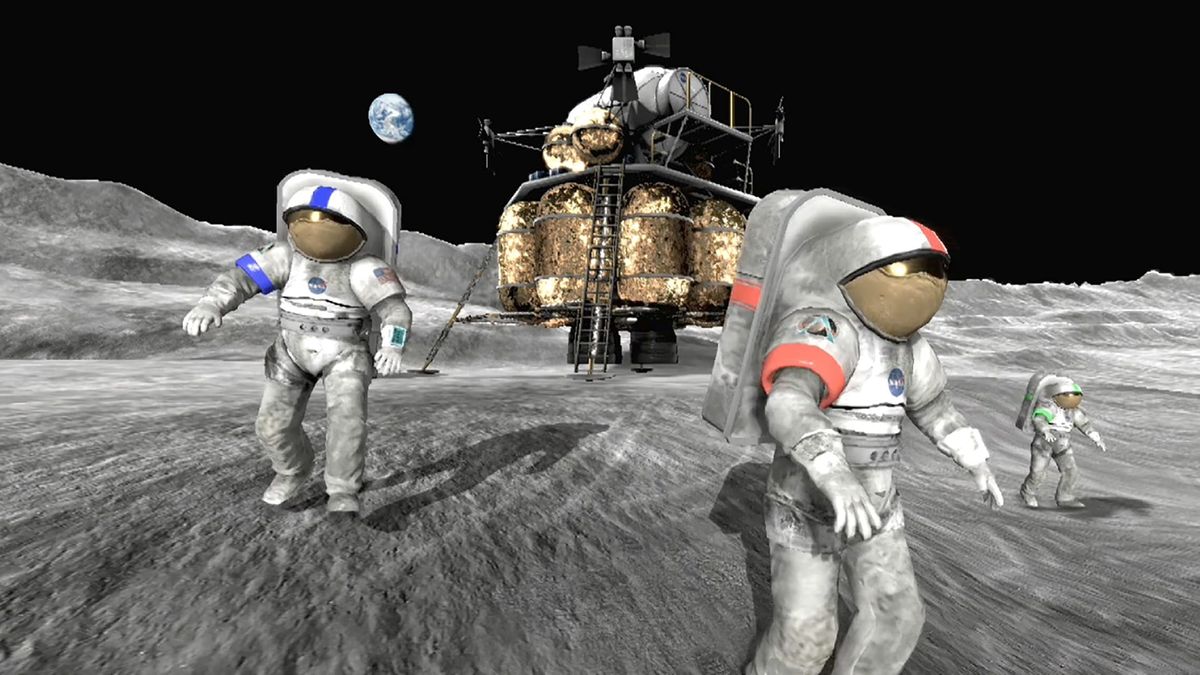 Moonbase Alpha: That time NASA made a meme video game