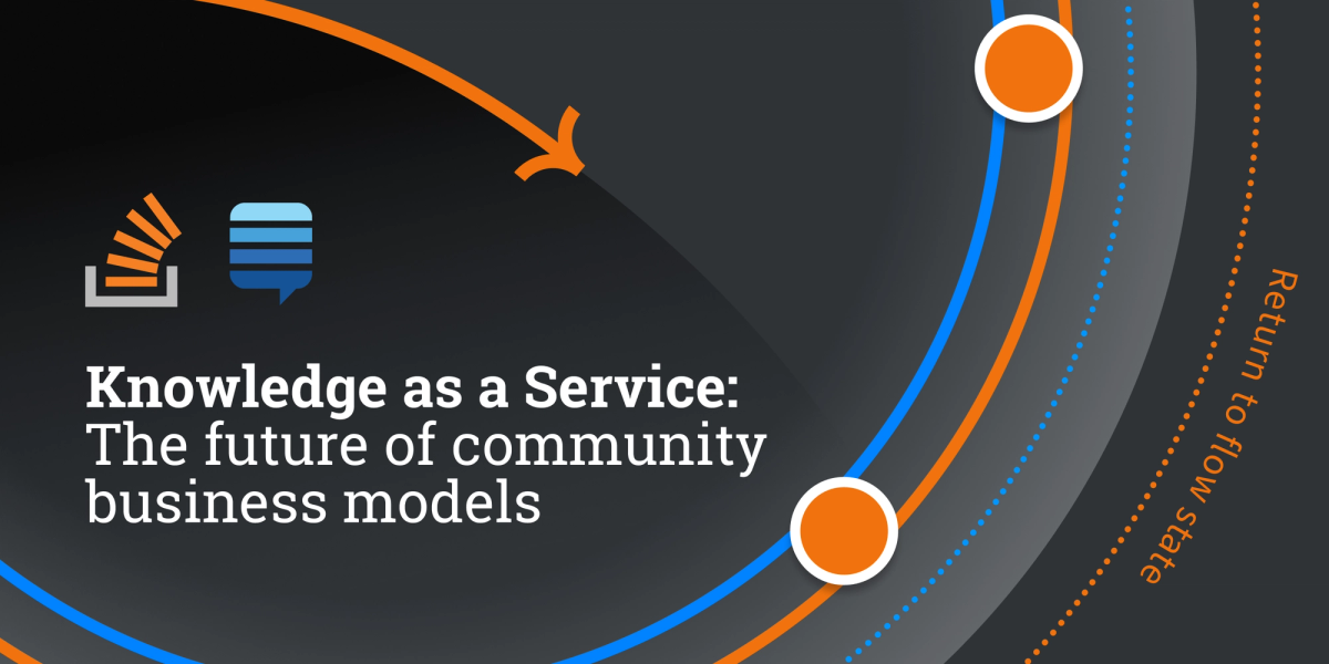 Knowledge-as-a-service: The future of community business models - Stack Overflow