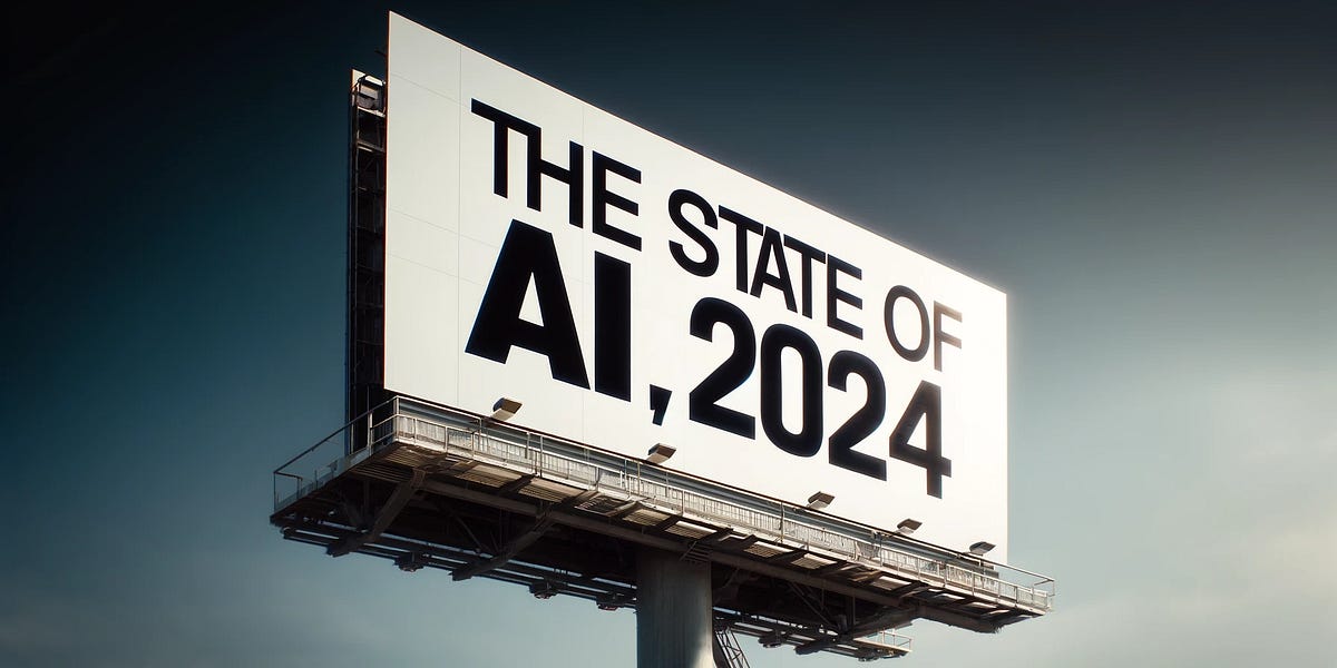 The State of Generative AI, 2024 - by Alberto Romero