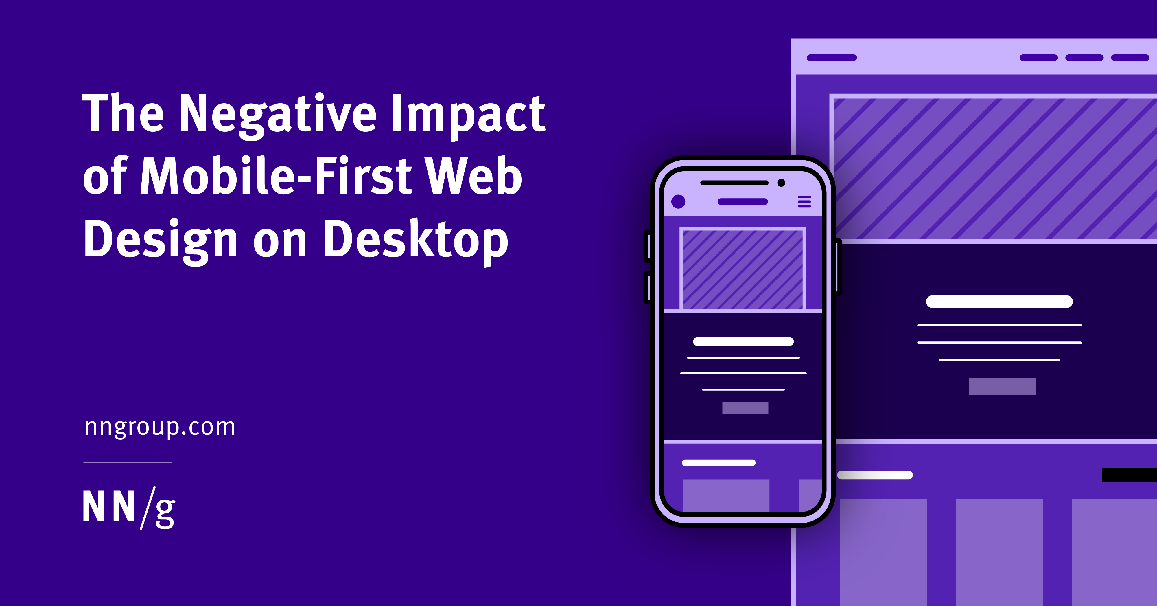 The Negative Impact of Mobile-First Web Design on Desktop