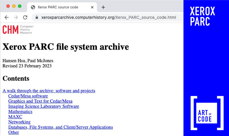 A Backup of Historical Proportions - CHM