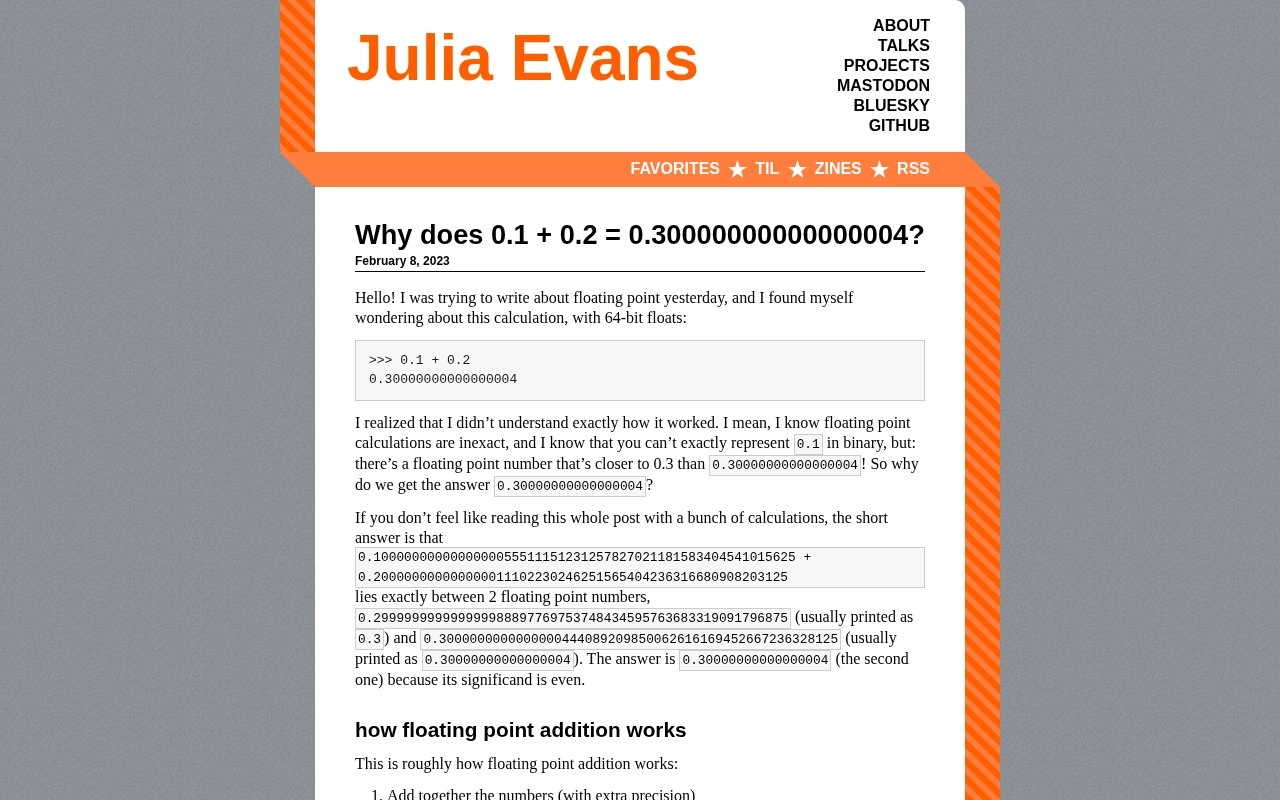 Why does 0.1 0.2 = 0.30000000000000004?