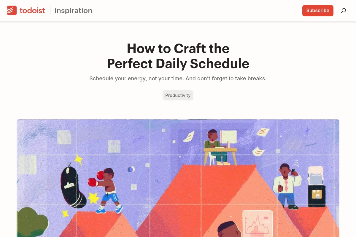 How to Craft the Perfect Daily Schedule (According to Science)