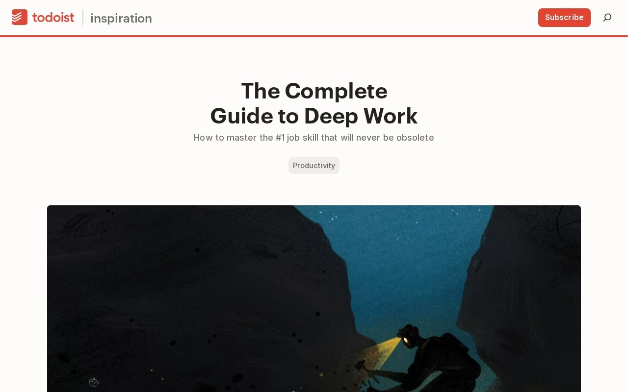 Deep Work: The Complete Guide (Including a Step-by-Step Checklist)