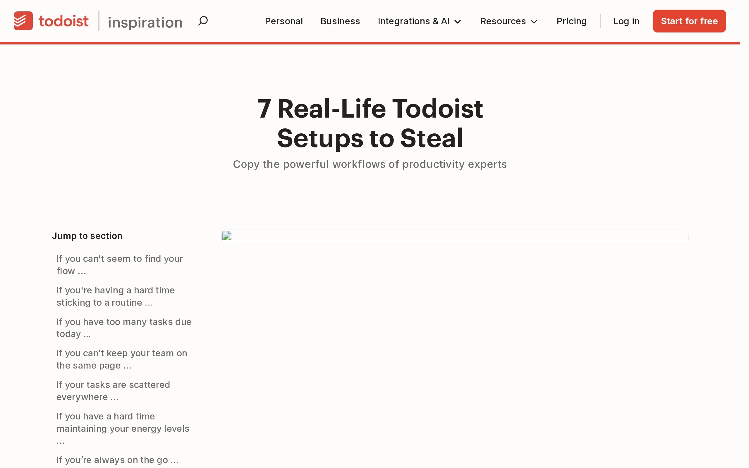 7 Real-Life Todoist Setups to Steal