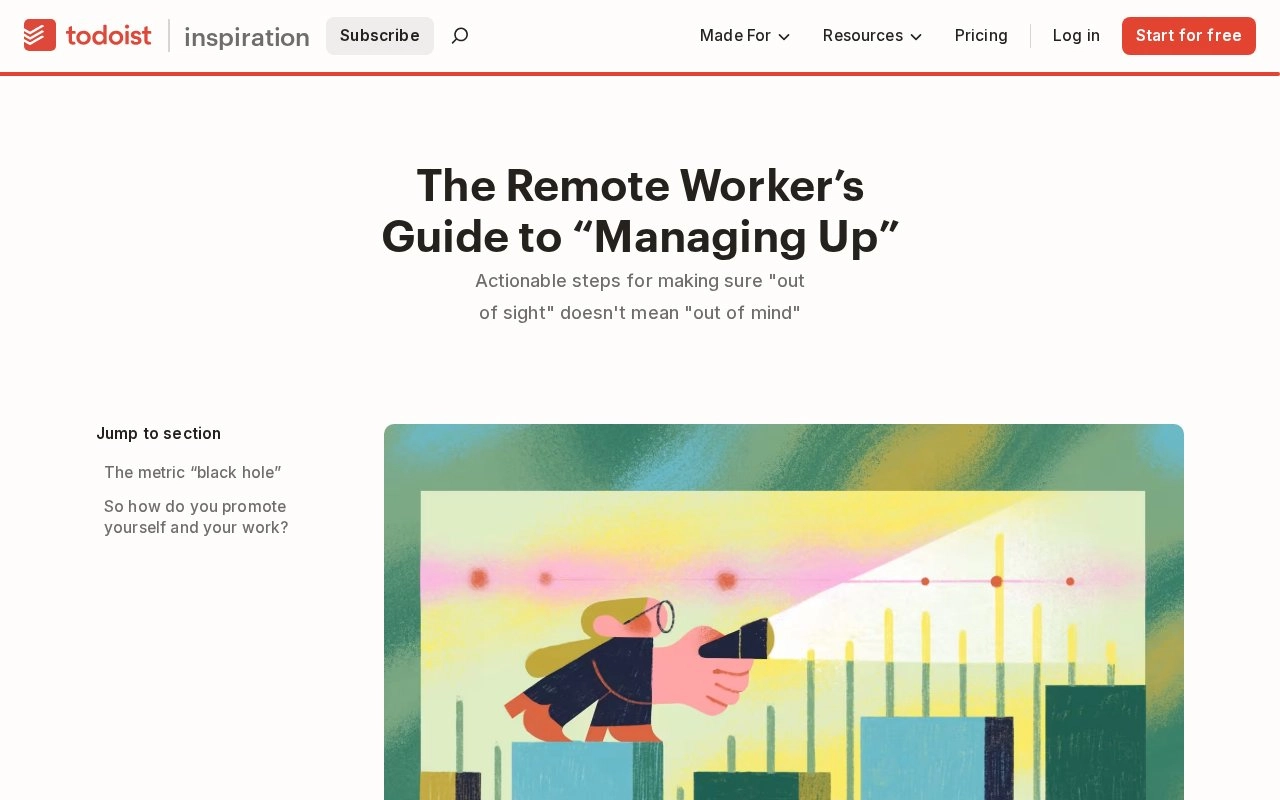 The Remote Worker's Guide to "Managing Up"