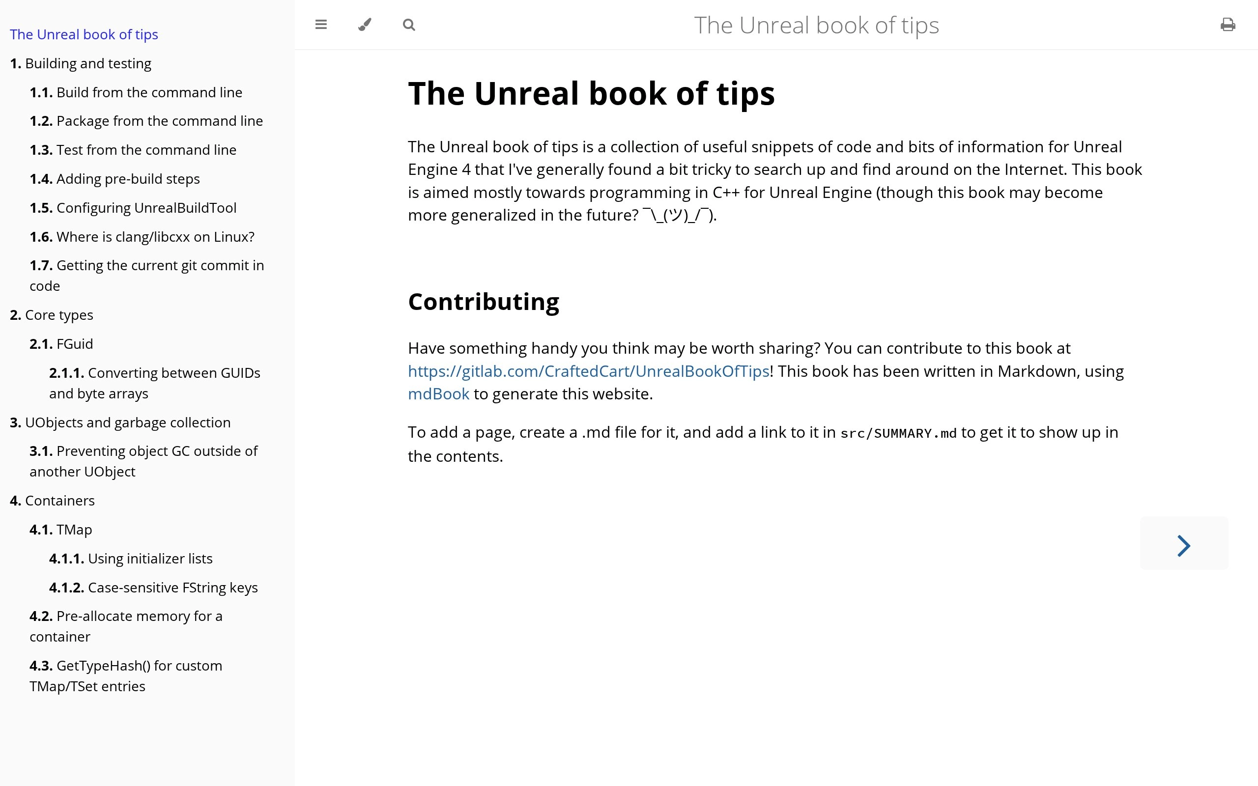 The Unreal book of tips - The Unreal book of tips
