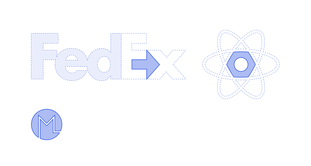 How FedEx Influenced the React Logo — Maykel Loomans