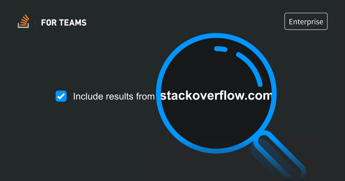 Access broader knowledge with Unified Search - Stack Overflow Blog