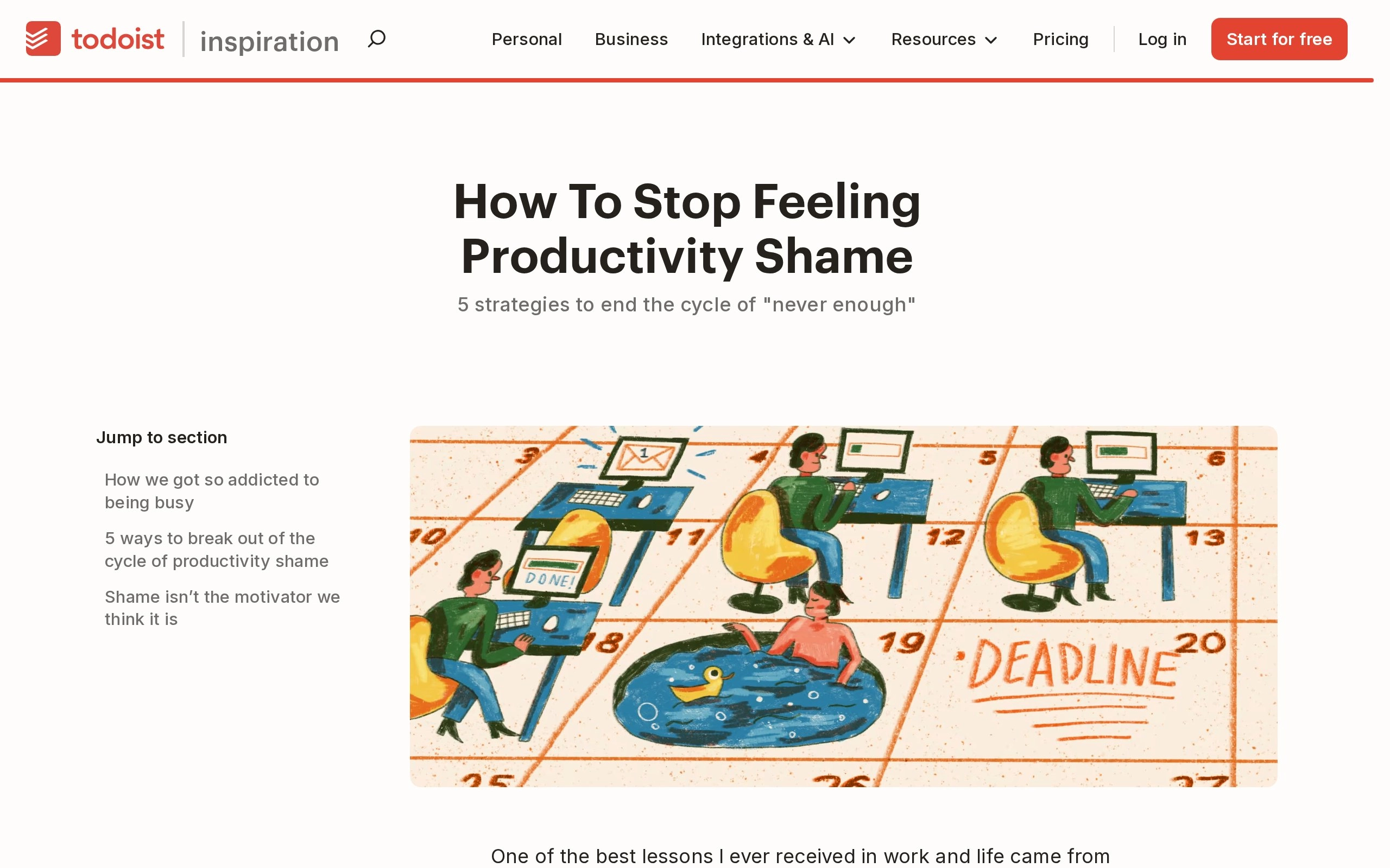 Productivity Shame: How To Stop Feeling Like You Haven't Done 'Enough'