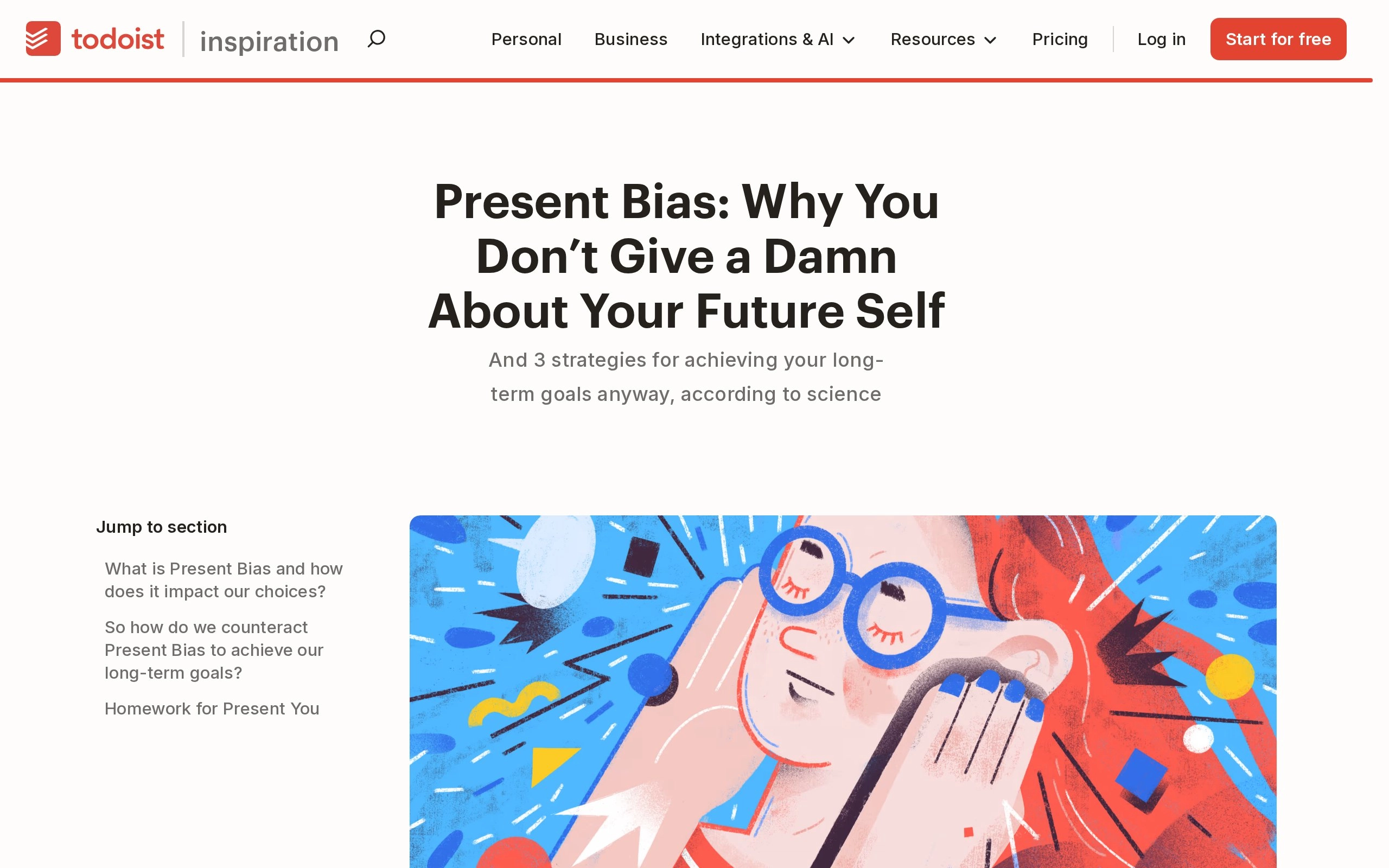 The Neuroscience of Achieving Your Long-Term Goals