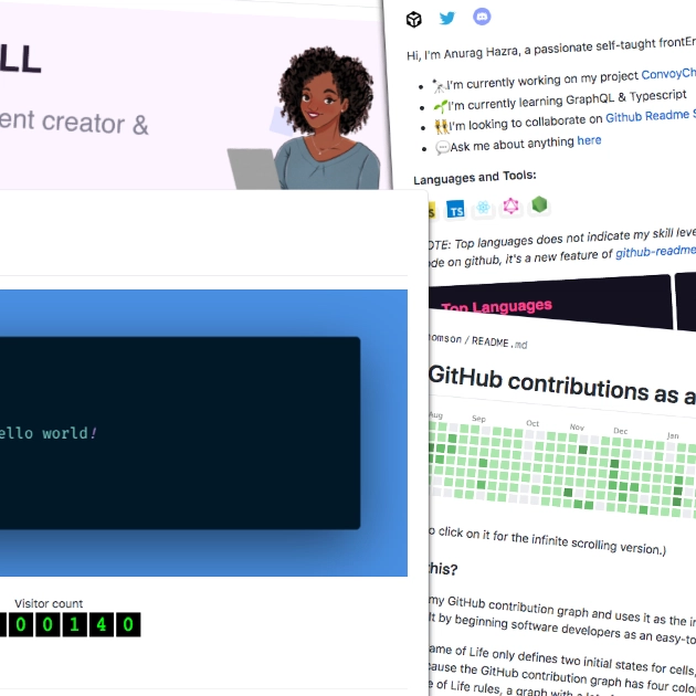 10 Standout GitHub Profile READMEs - DEV