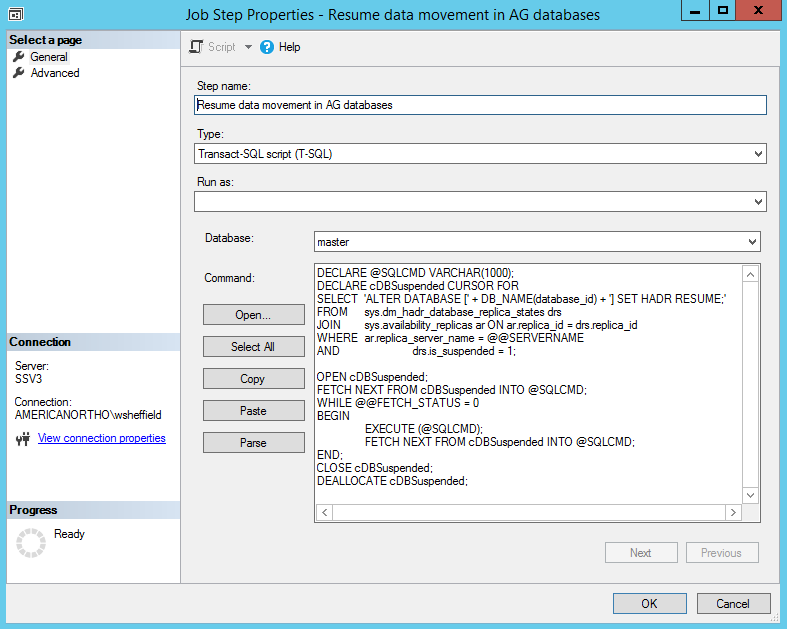 Availability Group issues fixed with Alerts - Wayne Sheffield