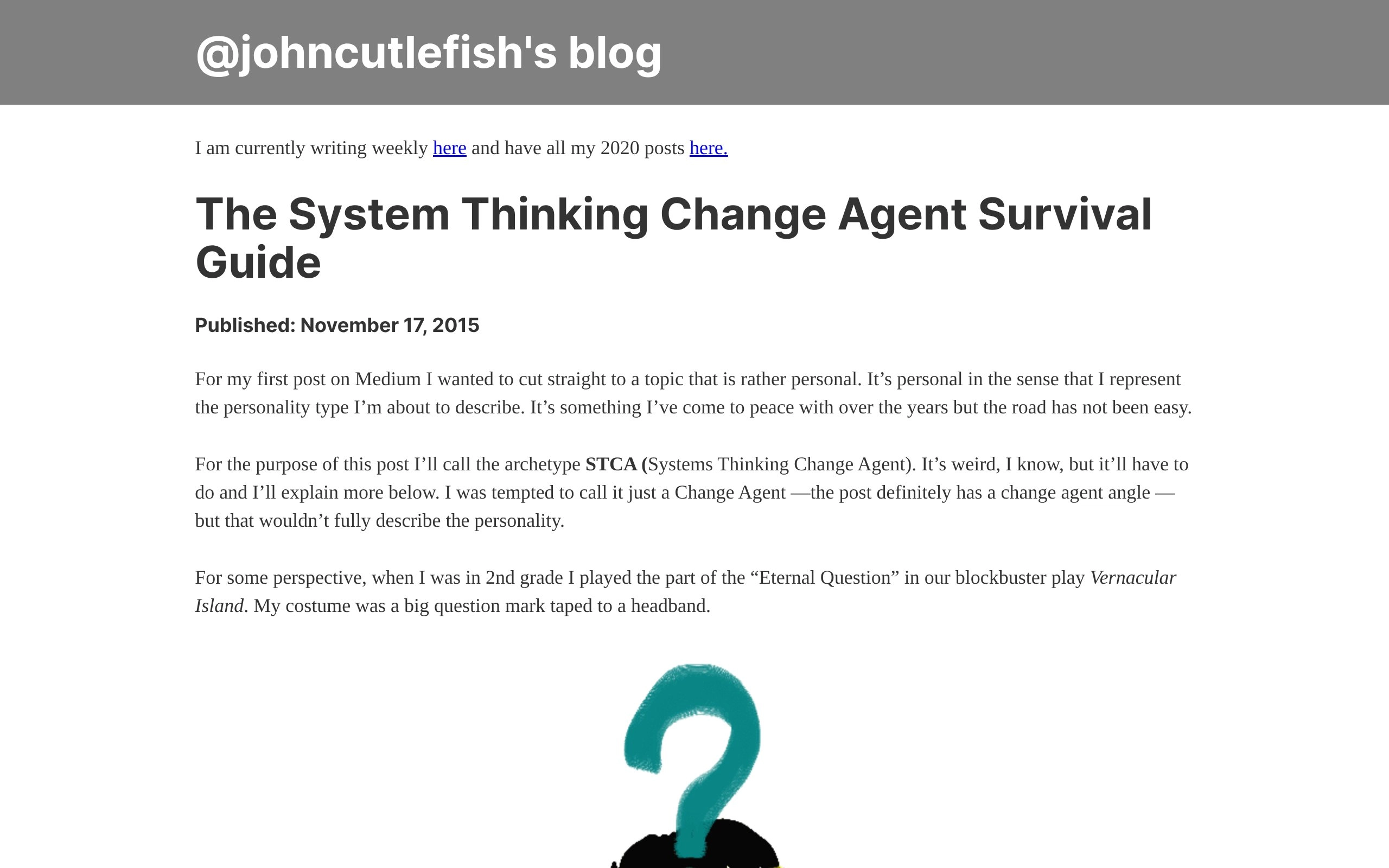 The System Thinking Change Agent Survival Guide | @johncutlefish's blog