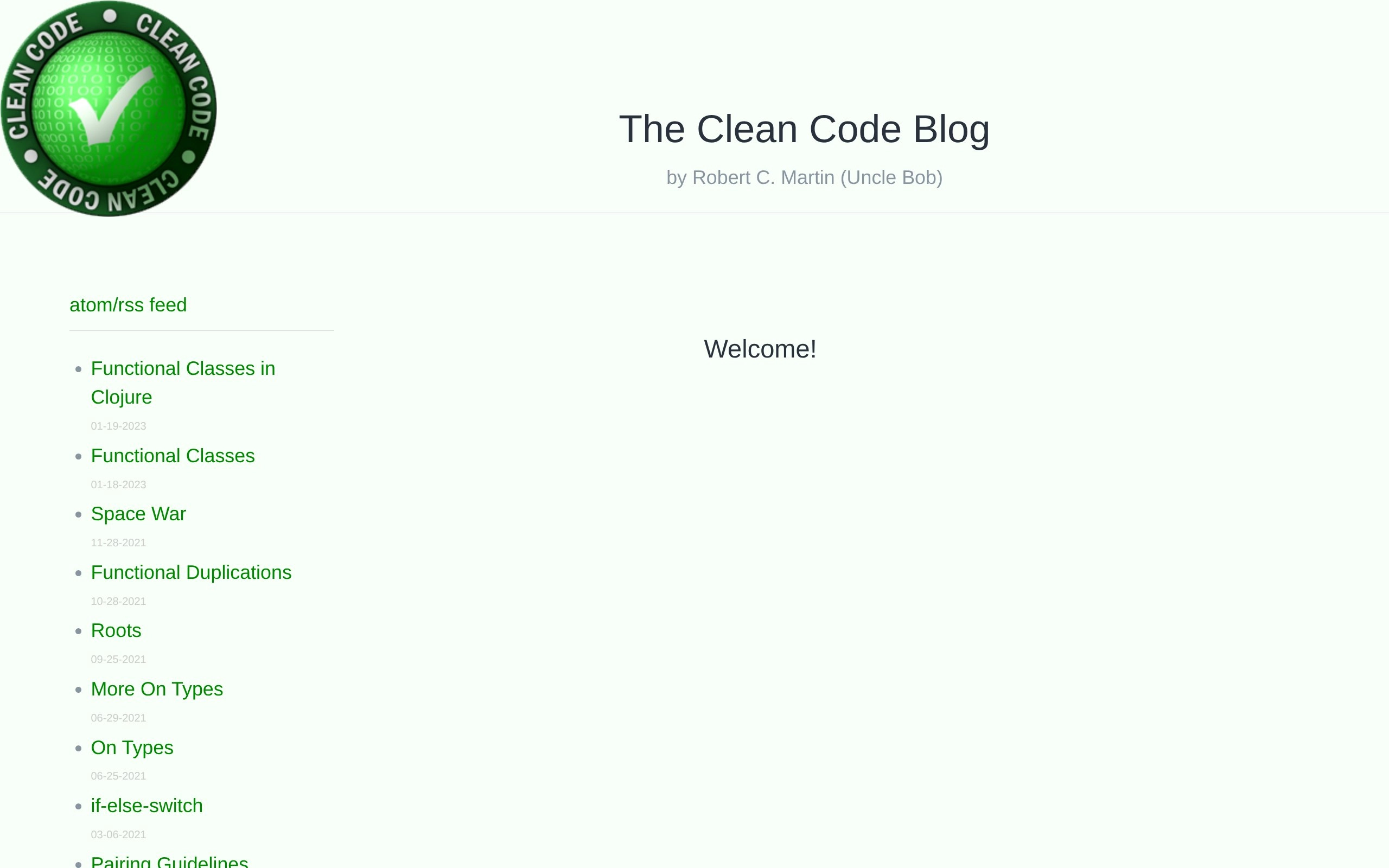Clean Coder Blog