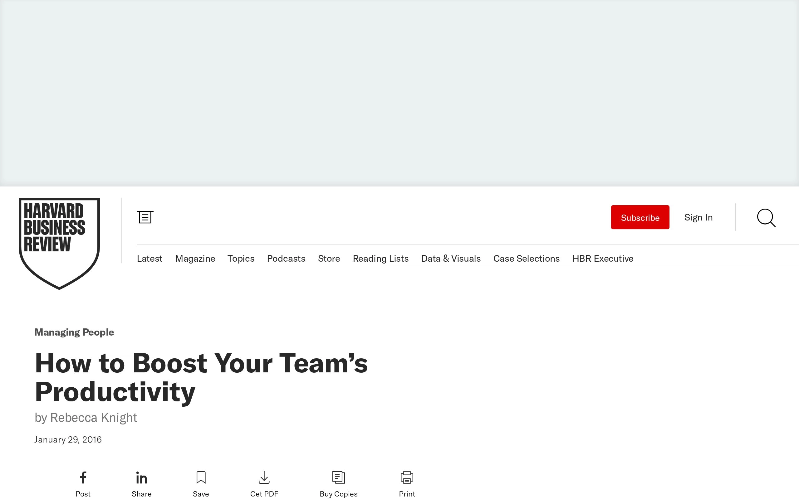 How to Boost Your Team’s Productivity