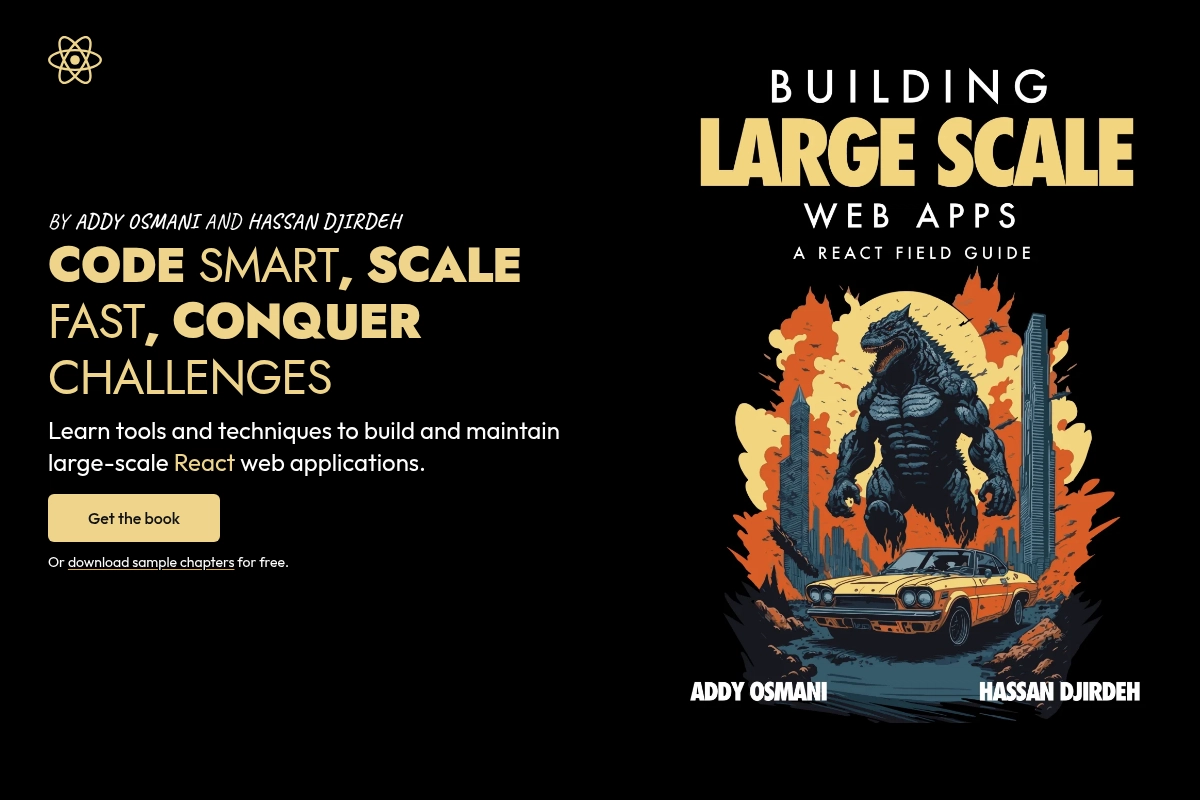Patterns For Large-Scale JavaScript Application Architecture