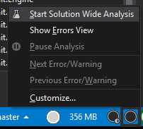 ReSharper Solution Wide Analysis